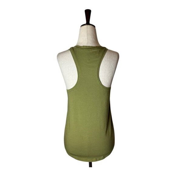 Lululemon Tank Top Women‎ Small Bronze Green Love Tank Athletic Yoga Athleisure - Picture 3 of 7